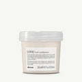 Davines LOVE Curl Conditioner, a 250ml white jar with a clear lid, featuring a white label.
