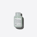 Small, light green Davines MELU shampoo bottle, 75ml, with white label and clear flip-top cap.