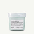 Davines MINU Conditioner, a light green 250ml tub with a clear lid for colored hair.
