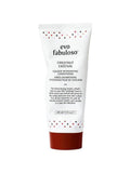 White tube of Evo Fabuloso Chestnut Colour Intensifying Conditioner, 220ml, with a dark brown cap and colorful dots.