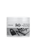 White R+Co Hyperlink Fiber Stretch Pomade jar, 56.7g, with black text and a textured graphic.