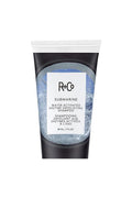R+Co Submarine Water Activated Enzyme Exfoliating Shampoo, 89ml black tube with blue water design.