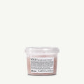SOLU Sea Salt Scrub 75ml in a clear plastic tub with a white lid, showing the pink scrub.