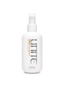 White Unite Boing Curl Leave-In spray bottle, 8fl.oz, with silver and orange text.
